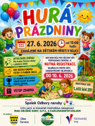 HURÁ PRÁZDNINY! Oslavte s námi Den dětí 2